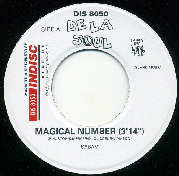 De La Soul – The Magic Number / Buddy 7" vinyl record, image 3 of 4