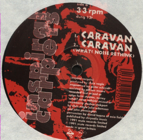 Inspiral Carpets – Caravan 12" vinyl record, image 3 of 8