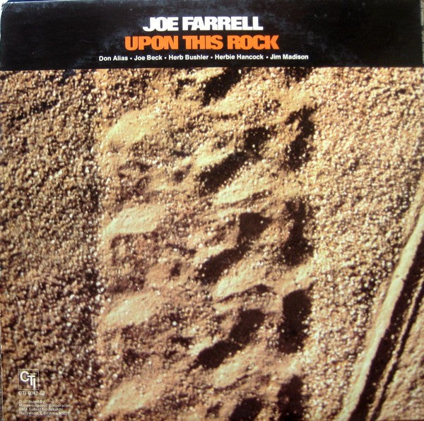 Joe Farrell – Upon This Rock LP vinyl record, image 2 of 6