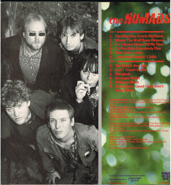 The Nomads – Outburst LP vinyl record, image 2 of 4