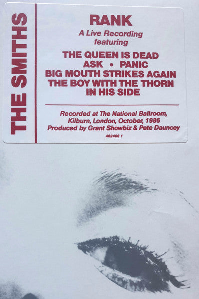 The Smiths – Rank LP vinyl record, image 2 of 9