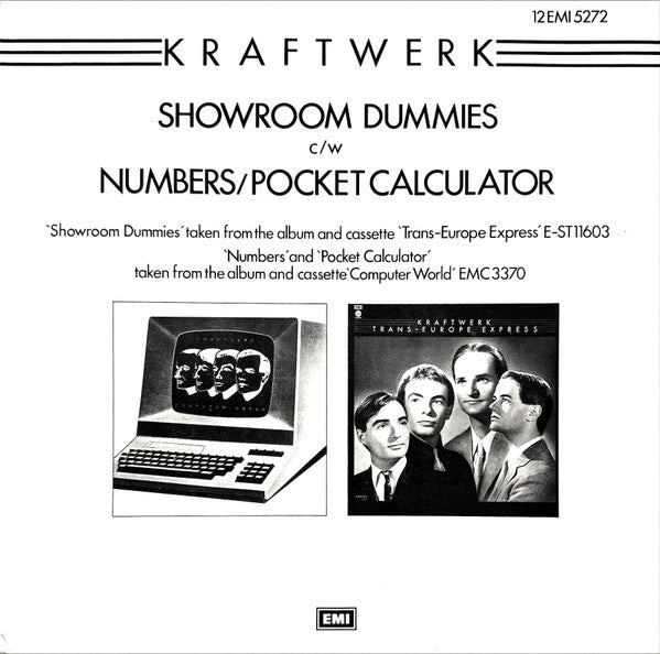 Kraftwerk – Showroom Dummies 12" vinyl record, image 2 of 4