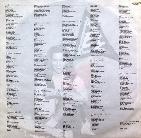 Debbie Gibson – Electric Youth LP vinyl record, image 6 of 10