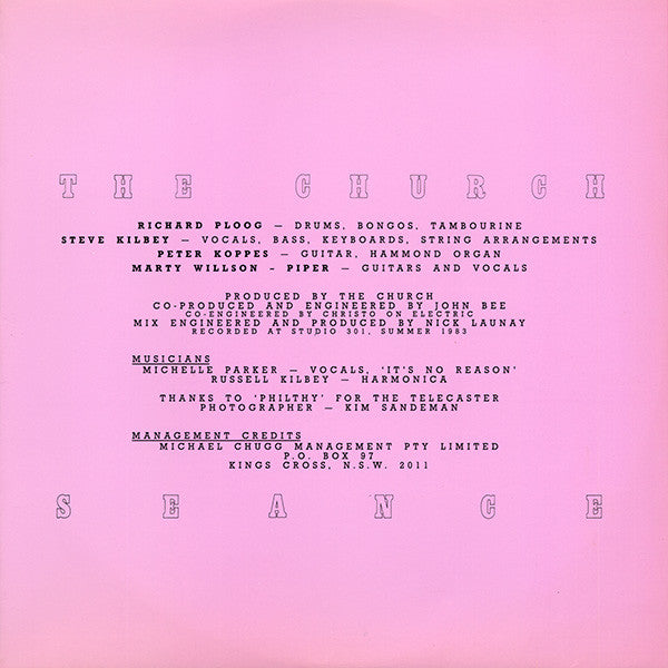 The Church – Seance LP vinyl record, image 5 of 6