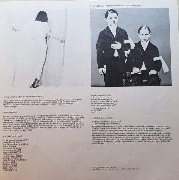 Patti Smith Group – Easter LP vinyl record, image 6 of 9