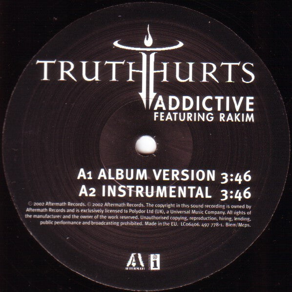 Truth Hurts, Rakim – Addictive 12" vinyl record, image 3 of 4