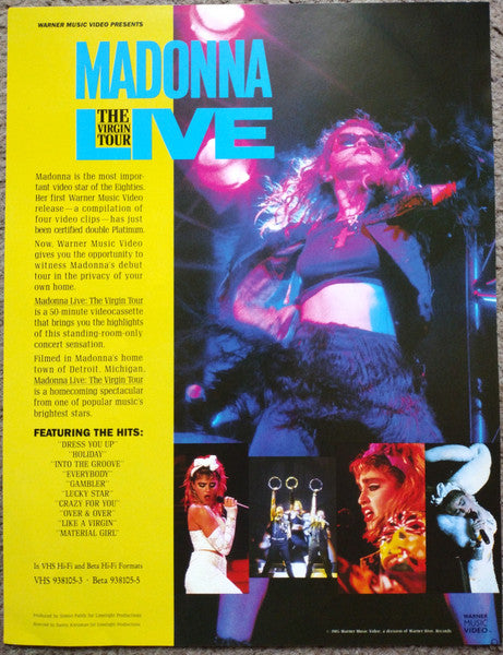 Madonna – The First Album LP vinyl record, image 8 of 8