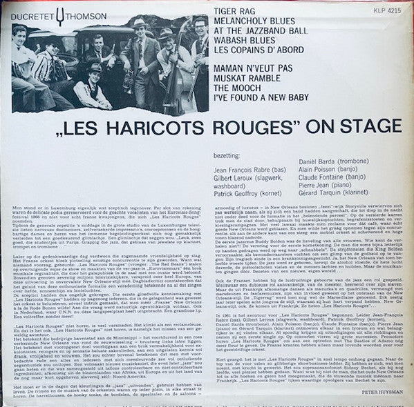 Les Haricots Rouges – Les Haricots Rouges On Stage LP vinyl record, image 2 of 4