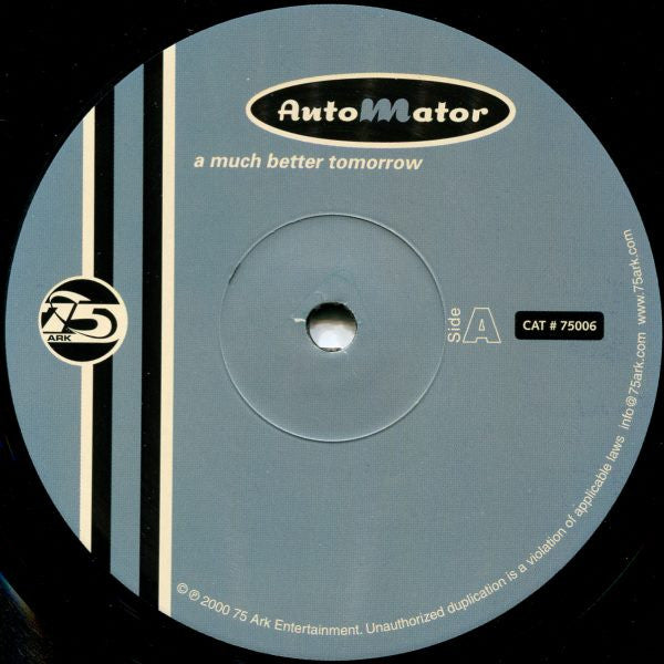 Dan The Automator – A Much Better Tomorrow (2xLP) LP vinyl record, image 3 of 6