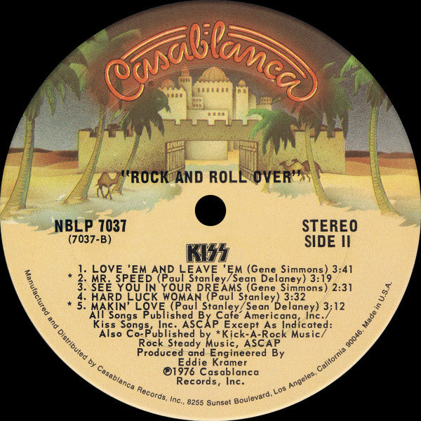 Kiss – Rock And Roll Over LP vinyl record, image 4 of 8