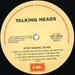 Talking Heads – Stop Making Sense LP vinyl record, image 4 of 6
