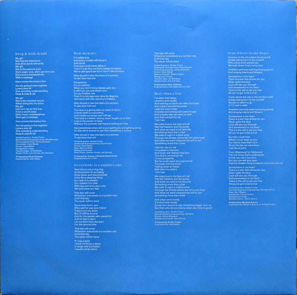 Aztec Camera – Love LP vinyl record, image 5 of 7