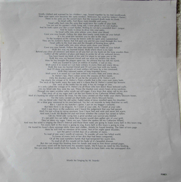 Chad's Tree – Buckle In The Rail LP vinyl record, image 5 of 5