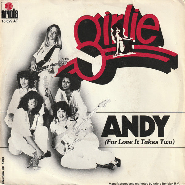 Girlie – Andy (For Love It Takes Two) 7" vinyl record, image 1 of 4