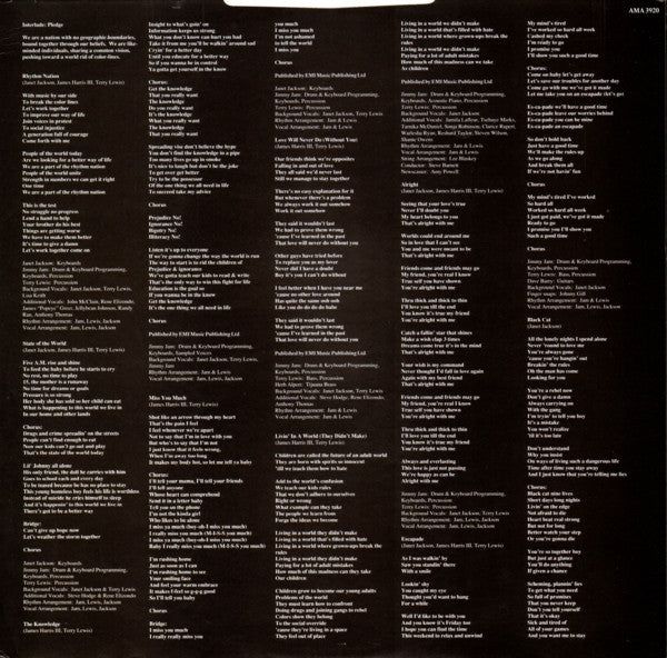 Janet Jackson – Rhythm Nation 1814 LP vinyl record, image 6 of 6