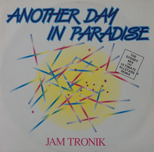 Jam Tronik – Another Day In Paradise 12" vinyl record, image 1 of 5