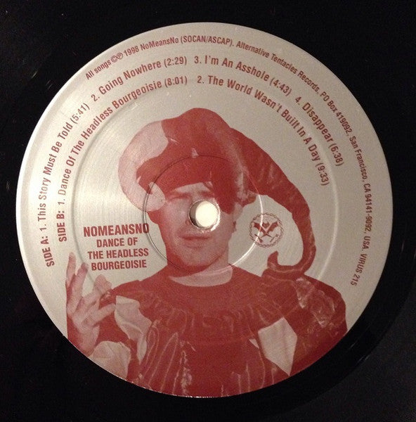 Nomeansno – Dance Of The Headless Bourgeoisie (2xLP) LP vinyl record, image 3 of 8