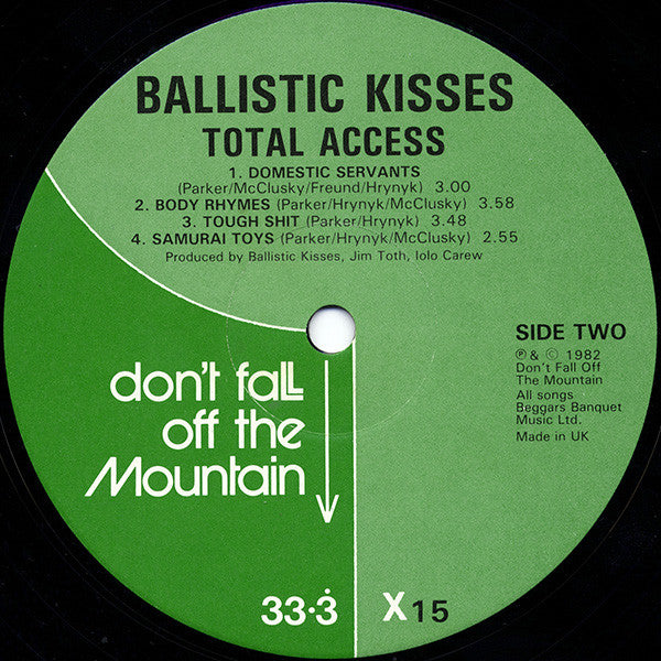 Ballistic Kisses – Total Access LP vinyl record, image 7 of 7