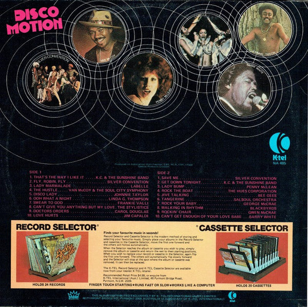 Various – Disco Motion LP vinyl record, image 2 of 4