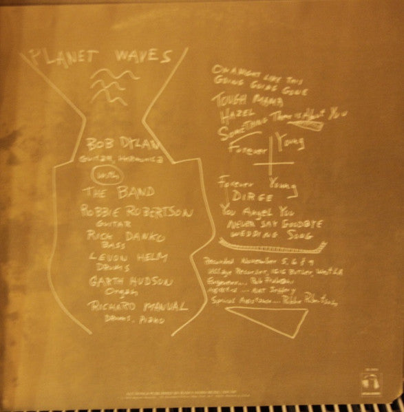 Bob Dylan – Planet Waves LP vinyl record, image 6 of 6