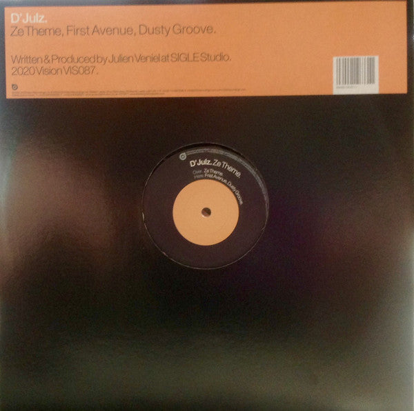 D'Julz – Ze Theme 12" vinyl record, image 2 of 4