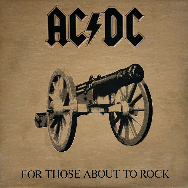AC/DC – For Those About To Rock (We Salute You) LP vinyl record, image 1 of 6