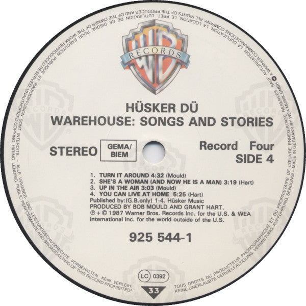 Hüsker Dü – Warehouse: Songs And Stories (2xLP) LP vinyl record, image 6 of 10