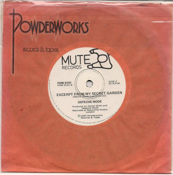 Depeche Mode – Leave In Silence 7" vinyl record, image 2 of 4