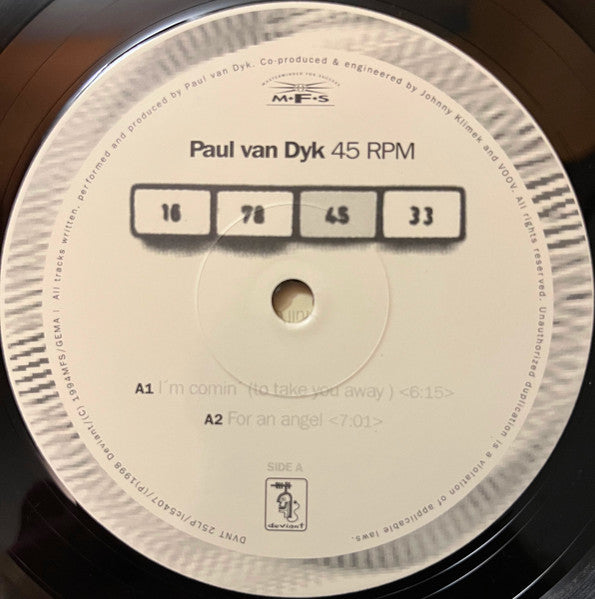 Paul van Dyk – 45 RPM (2xLP) LP vinyl record, image 4 of 6