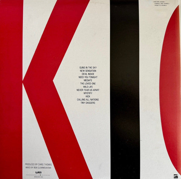 INXS – Kick LP vinyl record, image 2 of 9