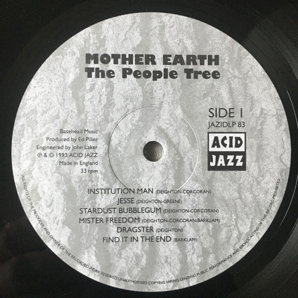Mother Earth – The People Tree LP vinyl record, image 3 of 6