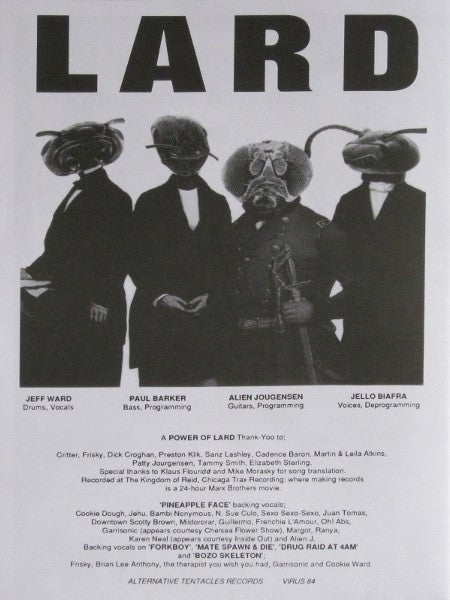 Lard – The Last Temptation Of Reid LP vinyl record, image 6 of 7