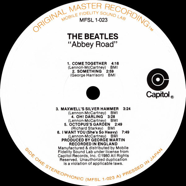 The Beatles – Abbey Road LP vinyl record, image 3 of 9