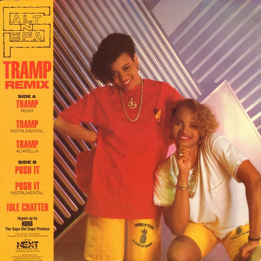 Salt 'N' Pepa – Tramp (Remix) 12" vinyl record, image 1 of 4