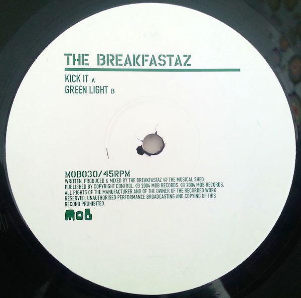 The Breakfastaz – Kick It 12" vinyl record, image 4 of 4