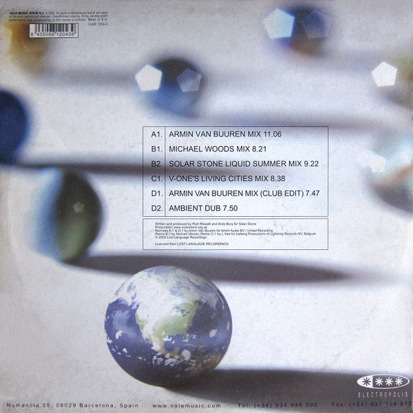 Solarstone – 7 Cities (2x12") 12" vinyl record, image 2 of 6