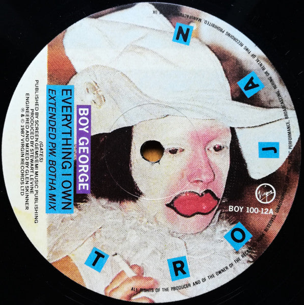 Boy George – Everything I Own 12" vinyl record, image 3 of 4