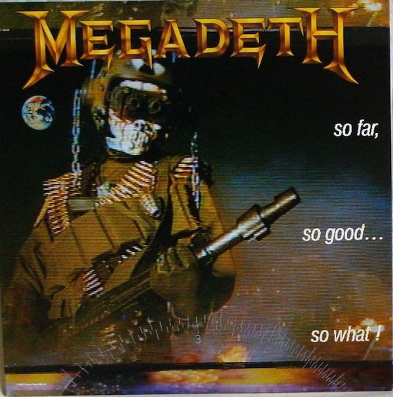 Megadeth – So Far, So Good... So What! LP vinyl record, image 1 of 6