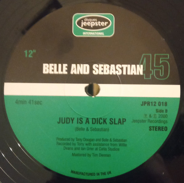 Belle & Sebastian, The Maisonettes – Legal Man 12" vinyl record, image 4 of 4
