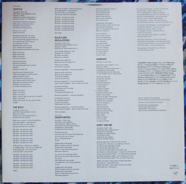 Public Image Limited – The Greatest Hits, So Far (2xLP) LP vinyl record, image 9 of 10