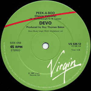 Devo – Peek-A-Boo! 7" vinyl record, image 4 of 4