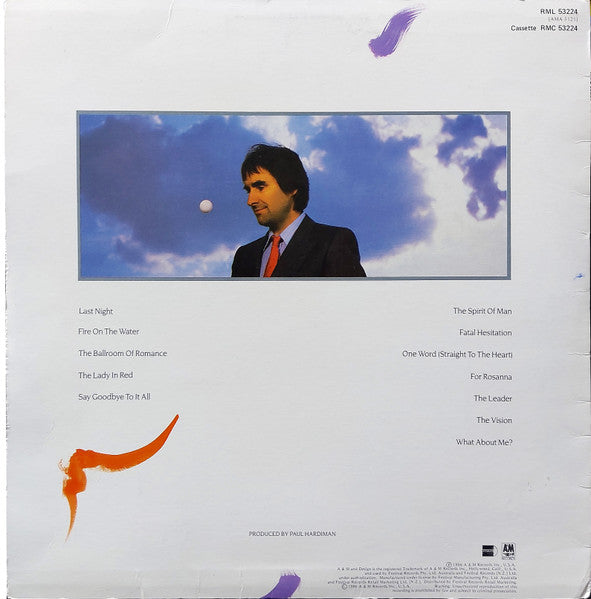 Chris de Burgh – Into The Light LP vinyl record, image 2 of 6