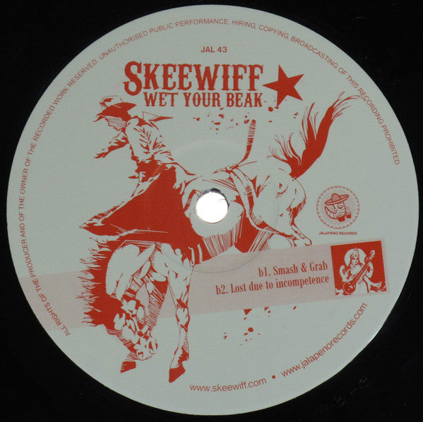Skeewiff – Wet Your Beak 12" vinyl record, image 1 of 3