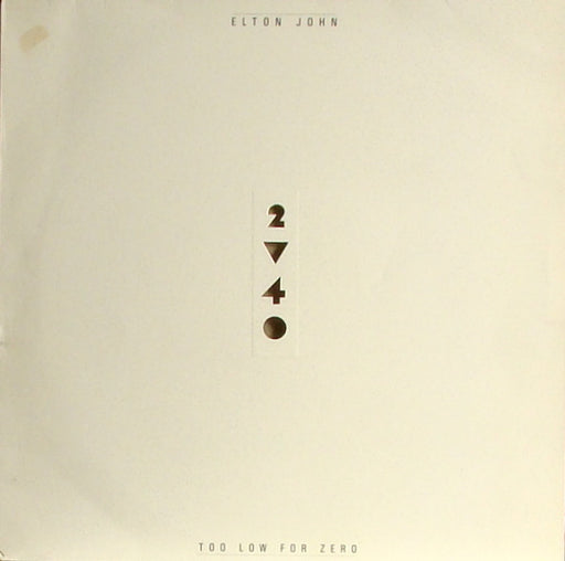 Elton John – Too Low For Zero