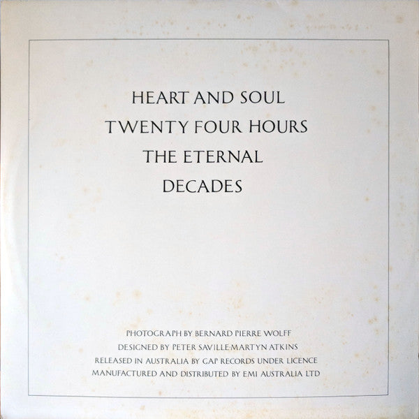 Joy Division – Closer LP vinyl record, image 4 of 9