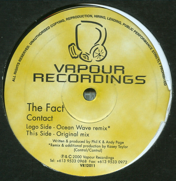 The Fact – Contact 12" vinyl record