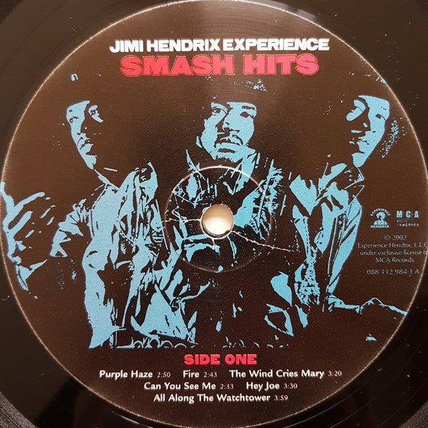 The Jimi Hendrix Experience – Smash Hits LP vinyl record, image 3 of 5