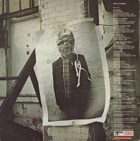The Who – Odds & Sods LP vinyl record, image 2 of 10