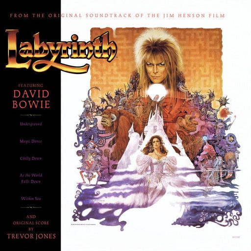 David Bowie, Trevor Jones – Labyrinth (From The Original Soundtrack Of The Jim Henson Film) LP vinyl record, image 1 of 6