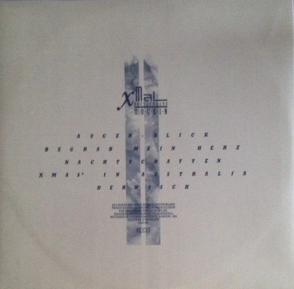 X Mal Deutschland – Tocsin LP vinyl record, image 6 of 6